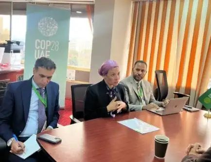 فؤاد تشارك في الحدث الجانبي للتوأمة بين مبادرتي الرئاستين المصرية والإماراتية لـCOP27 وCOP28