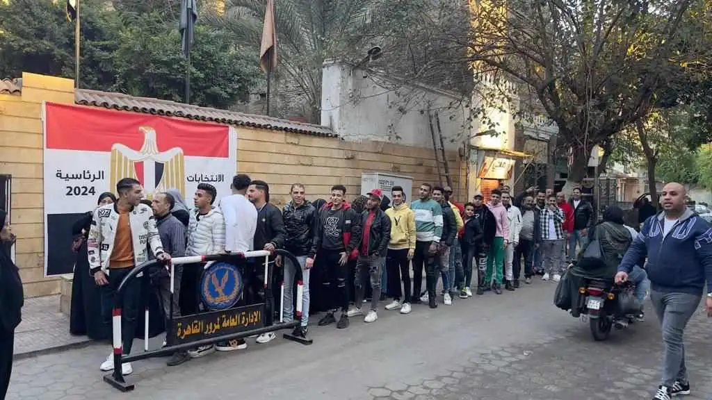 انتخابات الرئاسة.. توافد المواطنين على لجان الجمالية قبل بدء التصويت
