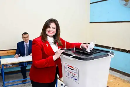 انتخابات الرئاسة.. وزيرة الهجرة للمواطنين: ادلوا بصوتكم.. هذه أمانة وميزة لا يتمتع بها الجميع
