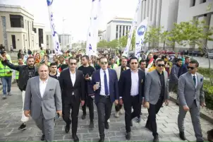 حزب مستقبل وطن يقود أطول مسيرة انتخابية من التجمع إلى العاصمة الجديدة
