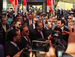 المرشح حازم عمر: الإقبال كبير على الانتخابات لأن المنافسة جامدة