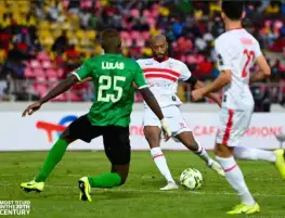 طاقم تحكيم سنغالي لمباراة الزمالك وساجرادا في الكونفدرالية
