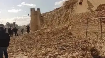 تونس.. وفاة 3 أشخاص في انهيار سور بمدينة القيروان التاريخية
