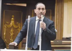 النائب محمد زين الدين يطالب المجتمع الدولى بوقف مؤامرة اسرائيل لتهجير الفلسطينيين