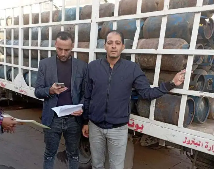 ضبط 48 إسطوانة غاز قبل بيعها في السوق السوداء بالبحيرة