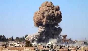 سماع دوي انفجارات في عدة مناطق بمدينة حلب شمالي سوريا