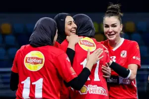 الأهلي يفوز على الاتحاد السكندري في دوري سيدات الطائرة