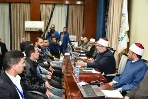 وزير الأوقاف ورئيس جهاز التنظيم والإدارة يتفقدان أعمال الاختبارات الشفوية بمركز الإدارة العامة