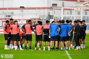 تدريبات بدنية خاصة للاعبي الزمالك استعداداً لمعسكر الإمارات
