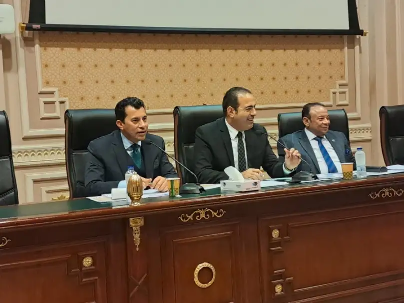 أشرف صبحي أمام رياضة البرلمان : نرفع شعار النائب دائما علي حق ..ومشاركة الشباب في انتخابات الرئاسة تخطت ال55%