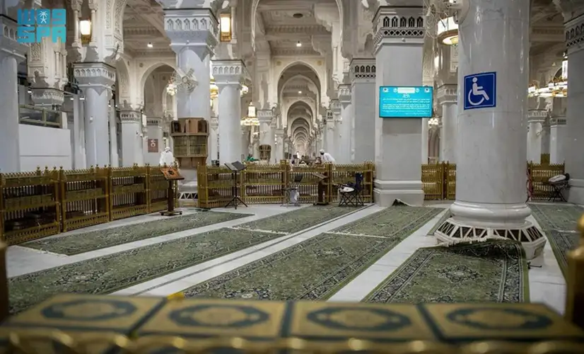 السعودية:تجهيز كافة المواقع لتتناسب مع احتياجاتهم: خدمات متنوعة للمكفوفين في الحرمين الشريفين