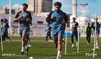 تدريبات تأهيلية في الزمالك استعدادًا لبطولة الوحدة الإماراتي