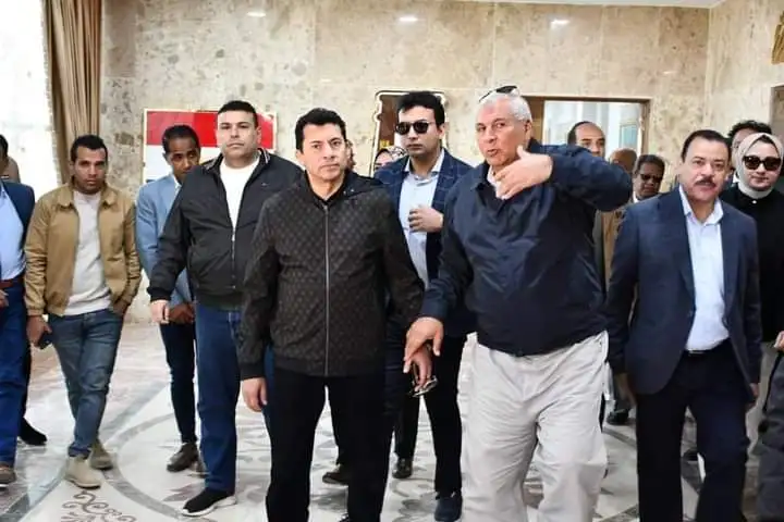 وزير الشباب: إنشاء مدينة رياضية متكاملة في الوادي الجديد