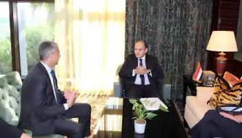 سلسلة لقاءات لوزير التجارة والصناعة مع عدد من ممثلي مجتمع الأعمال بالبحرين