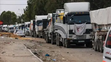 رئيس الهلال الأحمر بشمال سيناء يكشف عن المساعدات التي ترفض إسرائيل إدخالها لغزة