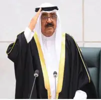 أمير الكويت يصدر أمرا بتعيين نائب له