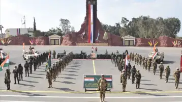 انطلاق فعاليات التدريب المشترك المصري الهندي (إعصار - 2)