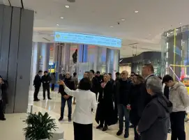 وزير الإسكان يتفقد منطقة الأعمال المركزية التابعة لمركز التجارة العالمي الصيني في بكين