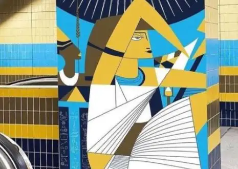 اليوم.. الحكم في اتهام الفنانة التشكيلية غادة والي بسرقة رسومات مترو الأنفاق