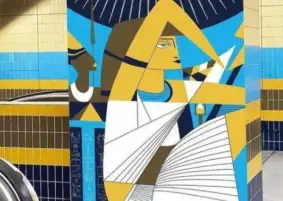 اليوم.. الحكم في اتهام الفنانة التشكيلية غادة والي بسرقة رسومات مترو الأنفاق