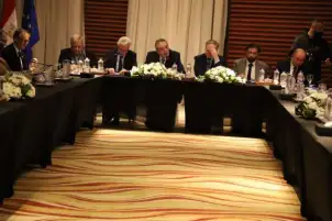 اجتماع تنسيقى بين الاتحاد الأوروبي والغرفة التجارية والقابضة للمياه لبحث التعاون المستقبلي