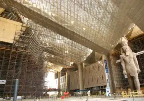 المدير التنفيذي للترميم بالمتحف المصري الكبير: الانتهاء من الأعمال الهندسية بنسبة 100%