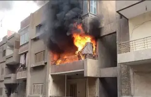 السيطرة على حريق شقة ومنزل بالجيزة