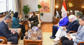 وزيرة الهجرة تستقبل سفيرة البحرين في مصر لبحث التعاون المشترك