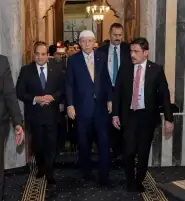 بالصور .. الرئيس السيسي يصطحب أردوغان في زيارة إلى ضريح الإمام الشافعي