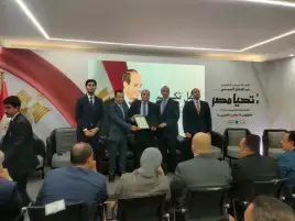 الحملة الرسمية للرئيس السيسي تُكرم الفضالي على جهوده في خدمة الوطن