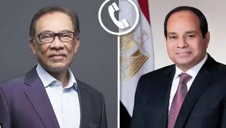 السيسي ورئيس وزراء ماليزيا يشددان على خطورة أية تحركات عسكرية إضافية لما سيكون لها من عواقب كارثية في غزة