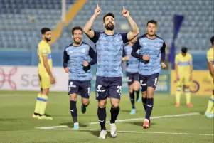 استبعاد أحمد سامي من مواجهة بيراميدز ومازيمبي بسبب الإصابة