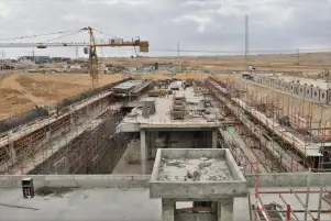 القومية للأنفاق: تقدم الأعمال بمحطة حدائق الأشجار من الخط الرابع للمترو
