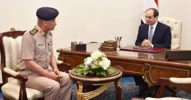 المتغيرات الراهنة وجهود دعم الشعب الفلسطيني.. ماذا تناول اجتماع السيسي بوزير الدفاع؟