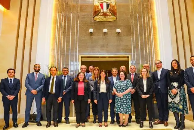 وزيرة التعاون الدولي تستعرض مع أعضاء البنك الأوروبي لإعادة الإعمار والتنمية نتائج زيارتهم لمصر