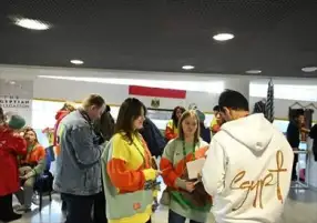 عين حورس تأسر الزوار.. حضور قوي للحضارة المصرية بمهرجان روسيا العالمي للشباب