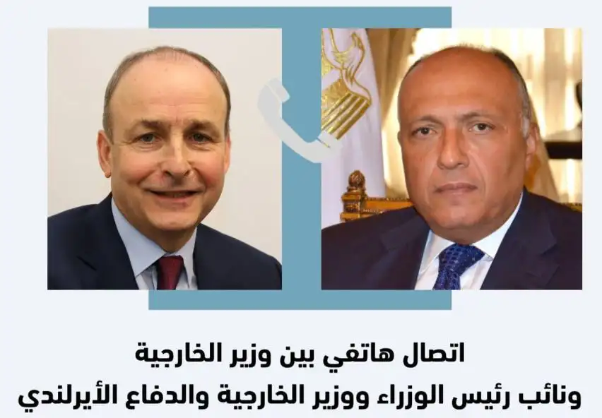 وزير الخارجية يستعرض الموقف الميداني لنفاذ المساعدات الإنسانية عبر معبر رفح
