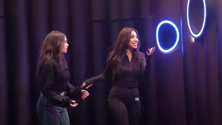 آية سماحة وهاجر السراج ضيوف حلقة الليلة من برنامج رامز جاب من الآخر