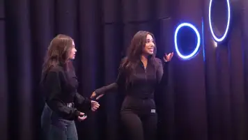 آية سماحة وهاجر السراج ضيوف حلقة الليلة من برنامج رامز جاب من الآخر