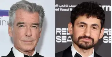 أمير المصري يلعب دور نسيم حميد في فيلم «عملاق - giant» مع بيرس بروسنان