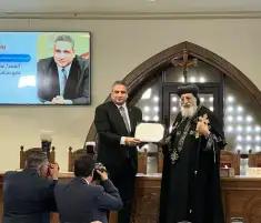 موقع "الجورنال" يُهنئ النائب عماد خليل بعد تكريمه من البابا تواضروس