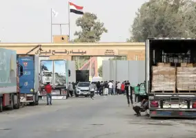 تواصل العمل في معبر رفح البري البري لاستقبال الفلسطينيين والأفراد من الجانبين