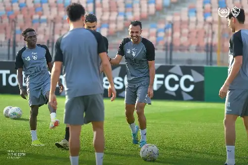 الزمالك يستعد للمواجهة الإفريقية بتدريبات بدنية