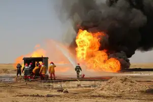 تفاصيل مقتل 4 يمنيّين في قصف استهدف حقل غاز في كردستان العراق