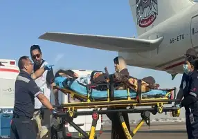 الإمارات تستقبل 25 من الأطفال الفلسطينيين الجرحى ومرضى السرطان