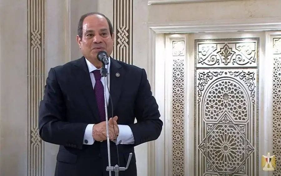 الرئيس السيسي لرئيس طائفة البهرة: كل التحية والتقدير على جهودكم لتطوير مسجد السيدة زينب