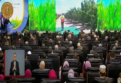 الرئيس السيسي يفتتح أولى مراحل موسم الحصاد بمشروع مستقبل مصر