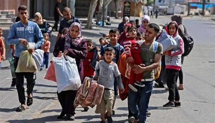 الأونروا: 450 ألف شخص نزوحوا قسرا من مدينة رفح