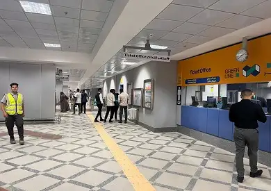 بدء التشغيل التجريبي بالركاب لمحطات الخط الثالث للمترو التوفيقية- جامعة القاهرة