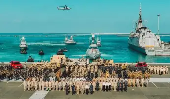 ختام فعاليات التدريب البحرى المشترك الموج الأحمر- 7 بالسعودية